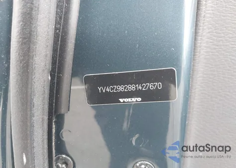 2008 Volvo Xc90 3.2 z USA, uszkodzony, nr VIN YV4CZ982881427670